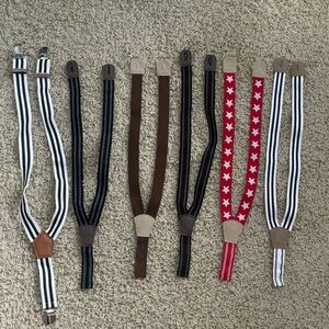 Bundle 6 pairs of boys Suspenders